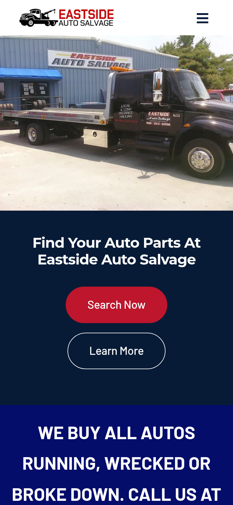 Eastside Auto Salvage on mobile