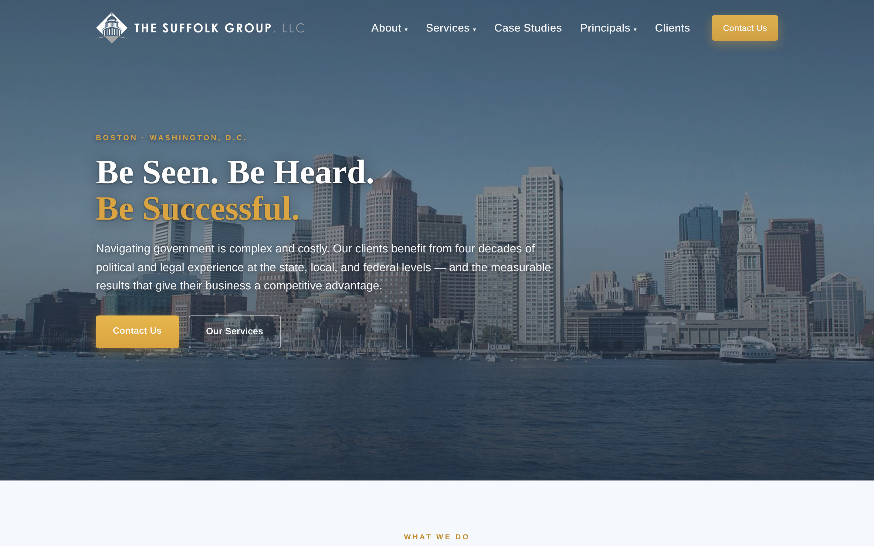 The Suffolk Group homepage