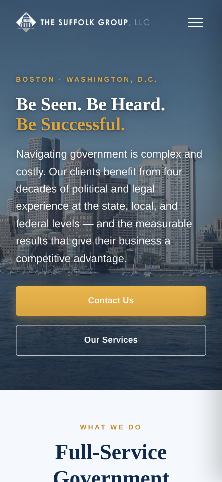 The Suffolk Group on mobile