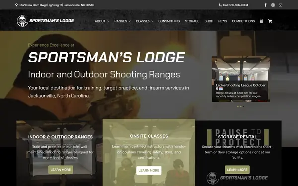 Sportsman's Lodge website