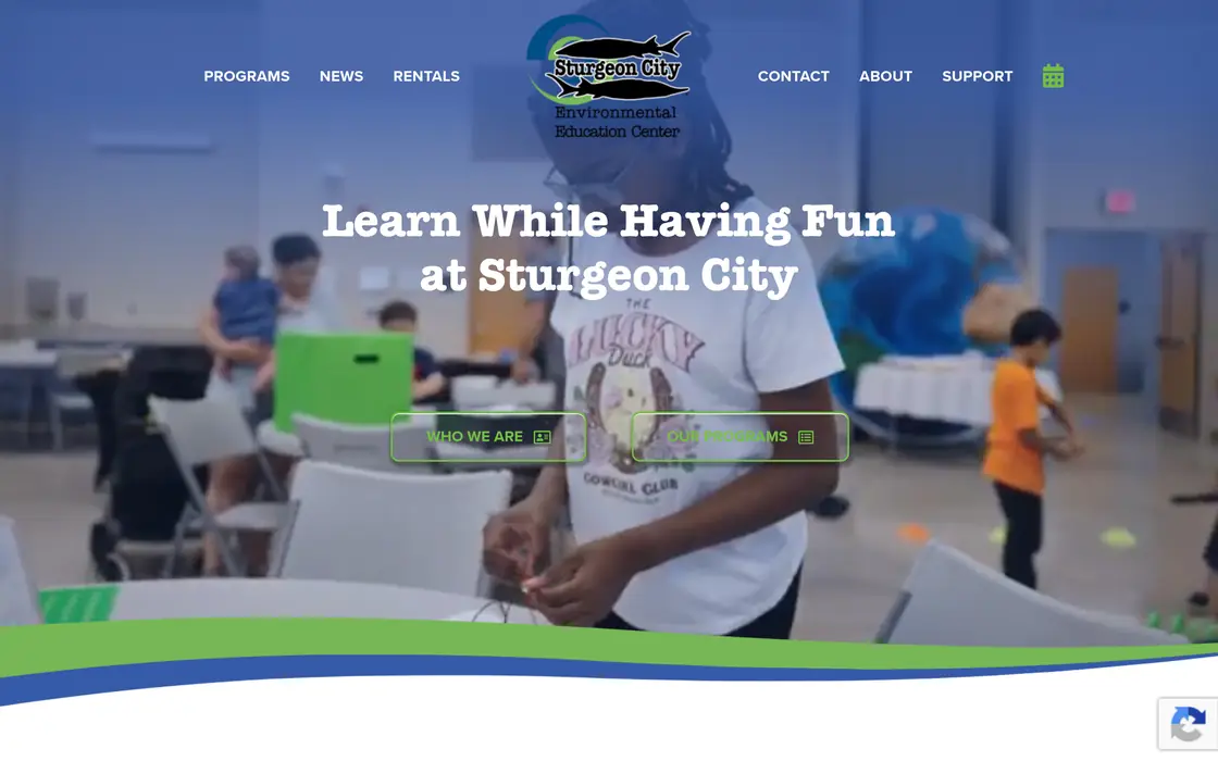Sturgeon City website